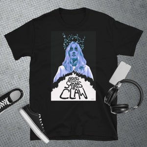 Blood on Satan&#39;s Claw T-shirt, Short-Sleeve Unisex T-Shirt, Original Blood on Satan&#39;s Claw Movie Tee, Blood on Satan&#39;s Claw Shirt