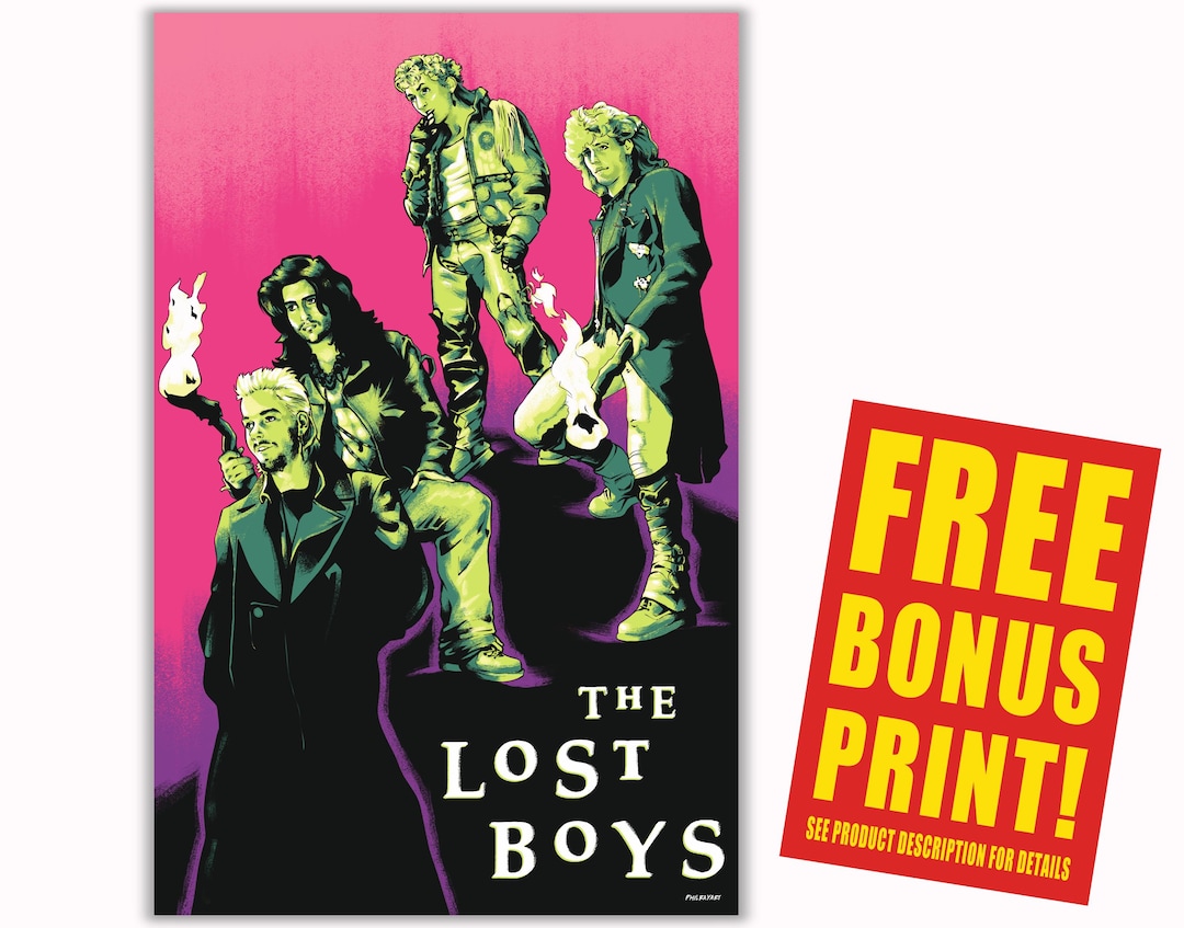 The Lost Boys Original Movie Poster Print - Etsy