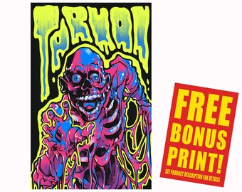 Tarman Variant 2 of 4, Return of the Living Dead Poster, Return of the Living Dead 1985 Movie Poster, Tarman Poster