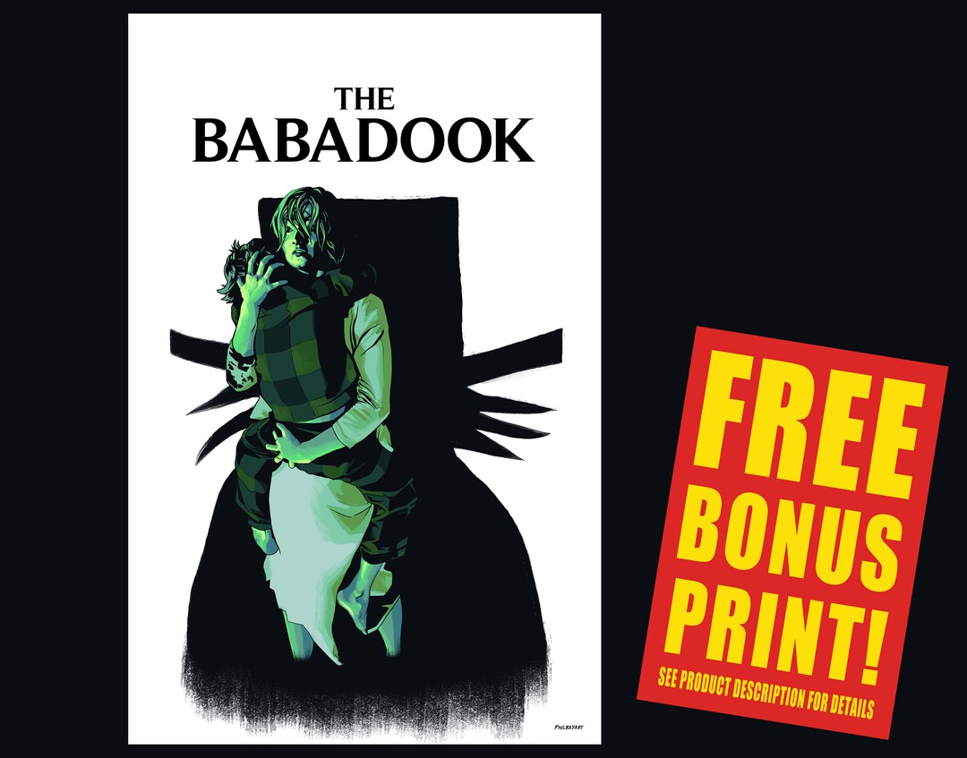 The Babadook 2014 Movie Poster Fan Art / Amelia (essie Davis) and
