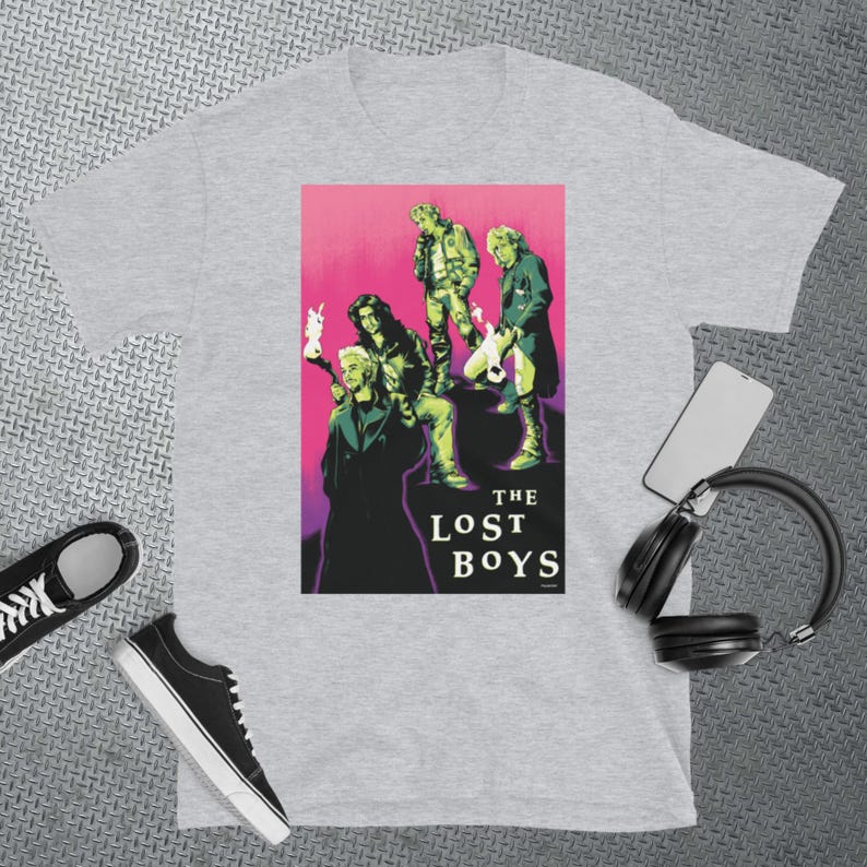 The Lost Boys T-shirt Variant 3, Short-Sleeve Unisex T-Shirt, Original The Lost Boys Movie Tee, The Lost Boys Shirt