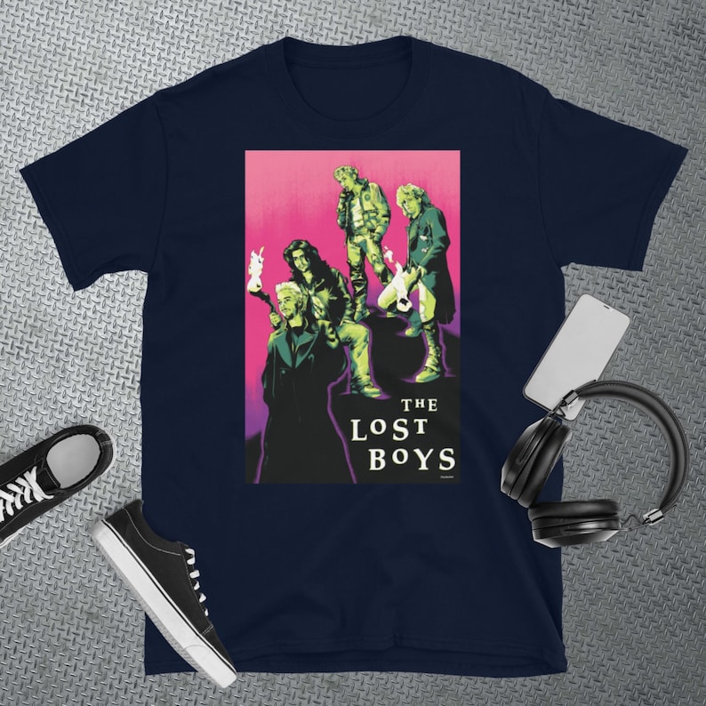 The Lost Boys T-shirt Variant 3, Short-Sleeve Unisex T-Shirt, Original The Lost Boys Movie Tee, The Lost Boys Shirt