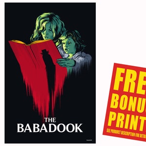 The Babadook Poster Print, The Babadook 2014 Movie Poster Print, The Babadoo Movie Poster Print, Jennifer Kent, Horror Movie Poster Art