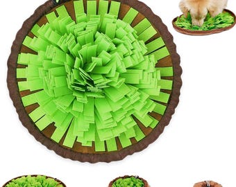 Snuffle Mat for Dogs Eco-Friendly Slow Feeder & Foraging Toy for Mental Stimulation