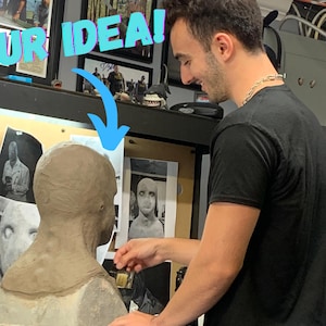 Custom Commissioned latex masks, Get your idea brought to life!