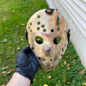 Jason Voorhees Friday the 13th Jason Voorhees Hockey Mask, Custom Legacy mask, Halloween/cosplay mask