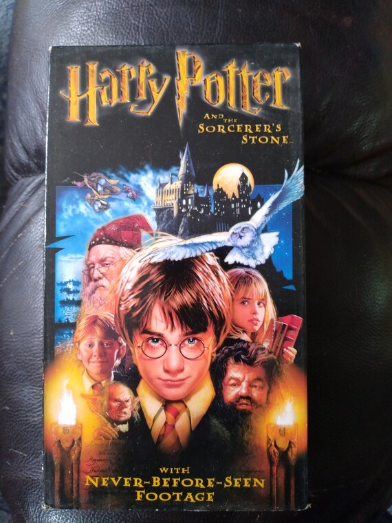 Harry Potter and the Sorcerer's Stone VHS Etsy