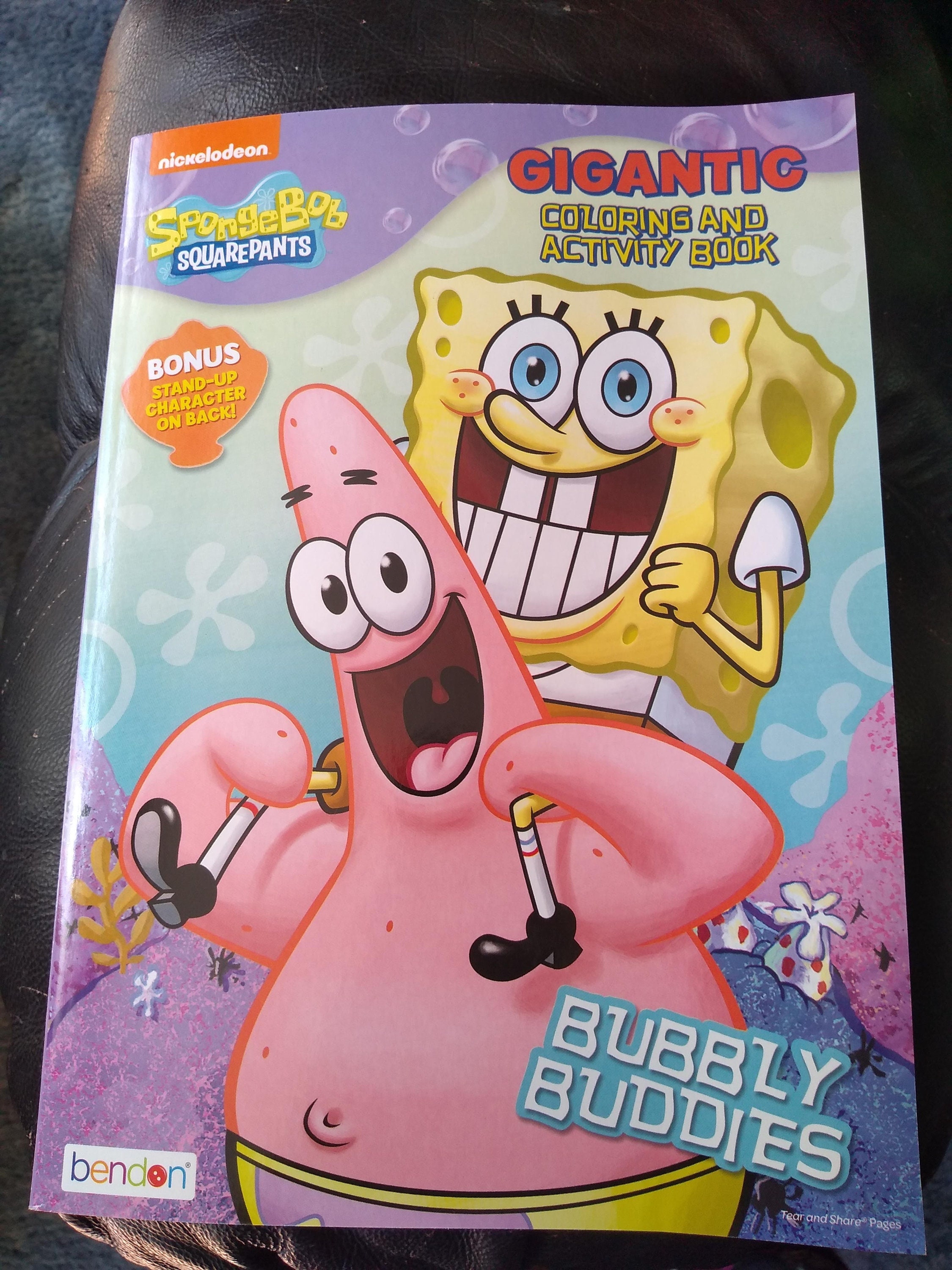 SpongeBob Coloring and Activity Book