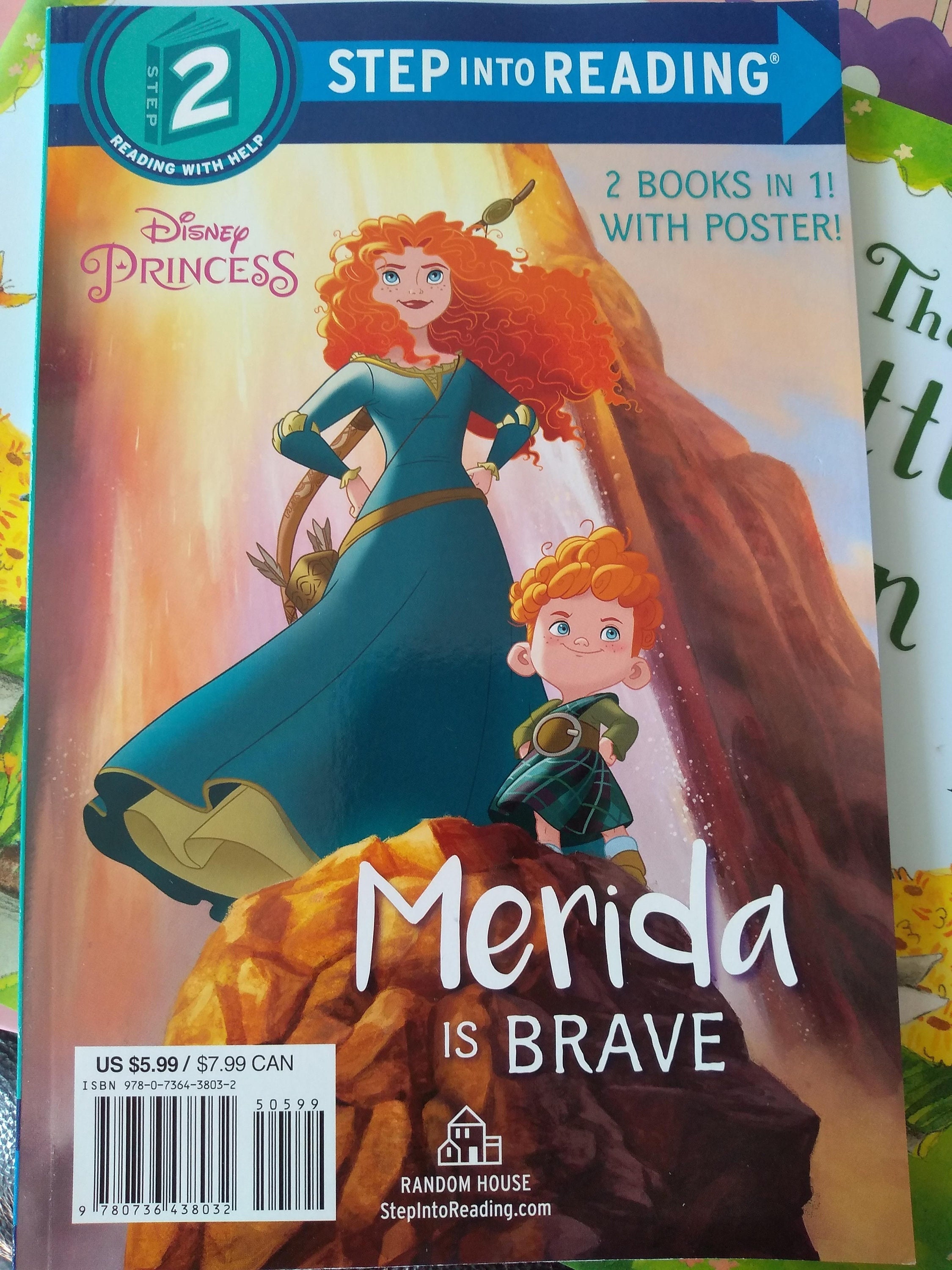 2 libros en uno Mulan es leal/Mérida es valiente - Etsy España 2 libros en uno Mulan es leal/Mérida es valiente - Etsy España
