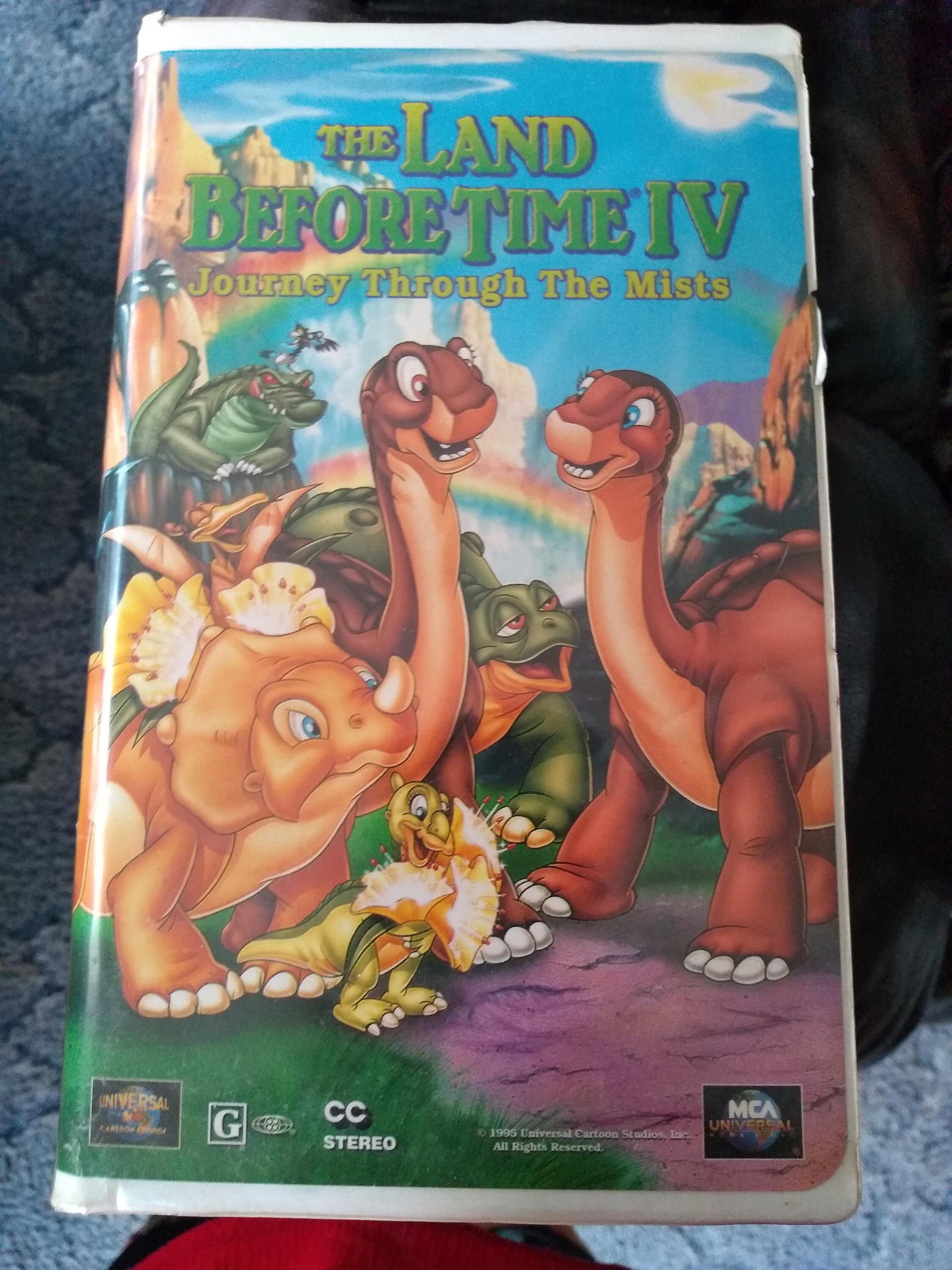 The Land Before Time Iv Journey Through The Mists Vhs - The Land Before Time Iv Journey Through The Mists 1996