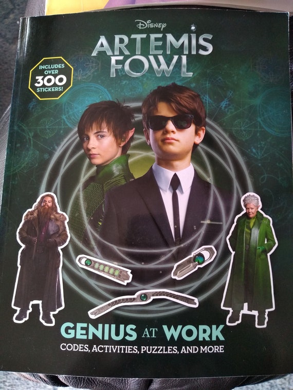 Artemis Fowl: Genius at Work: Codes, Activities, Puzzles, and More  (Paperback)