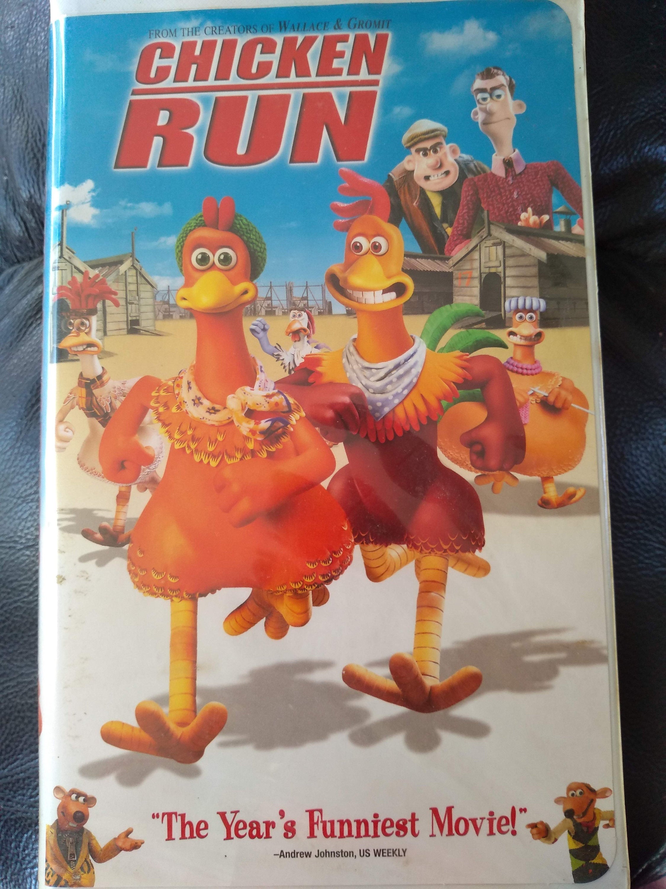 Chicken Run VHS Etsy
