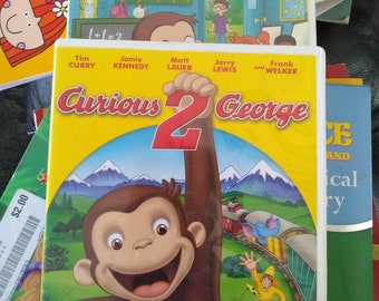 Curious George Books - Etsy