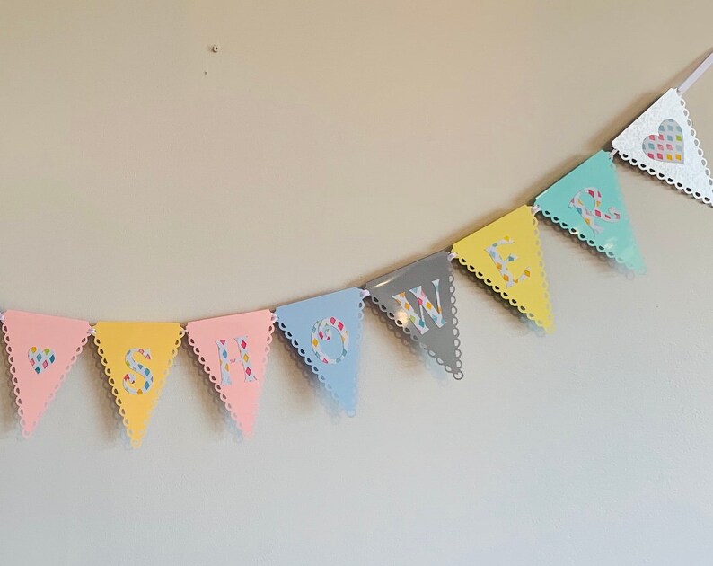 Stunning baby shower banner!