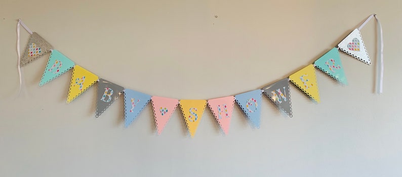 Stunning baby shower banner!