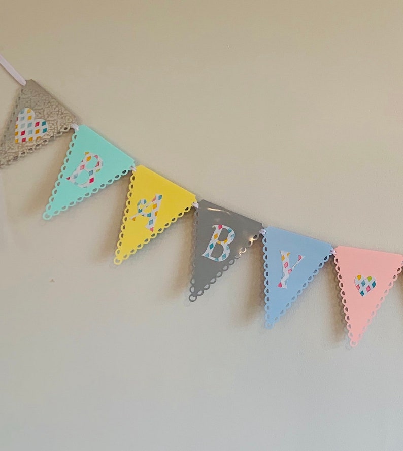 Stunning baby shower banner!