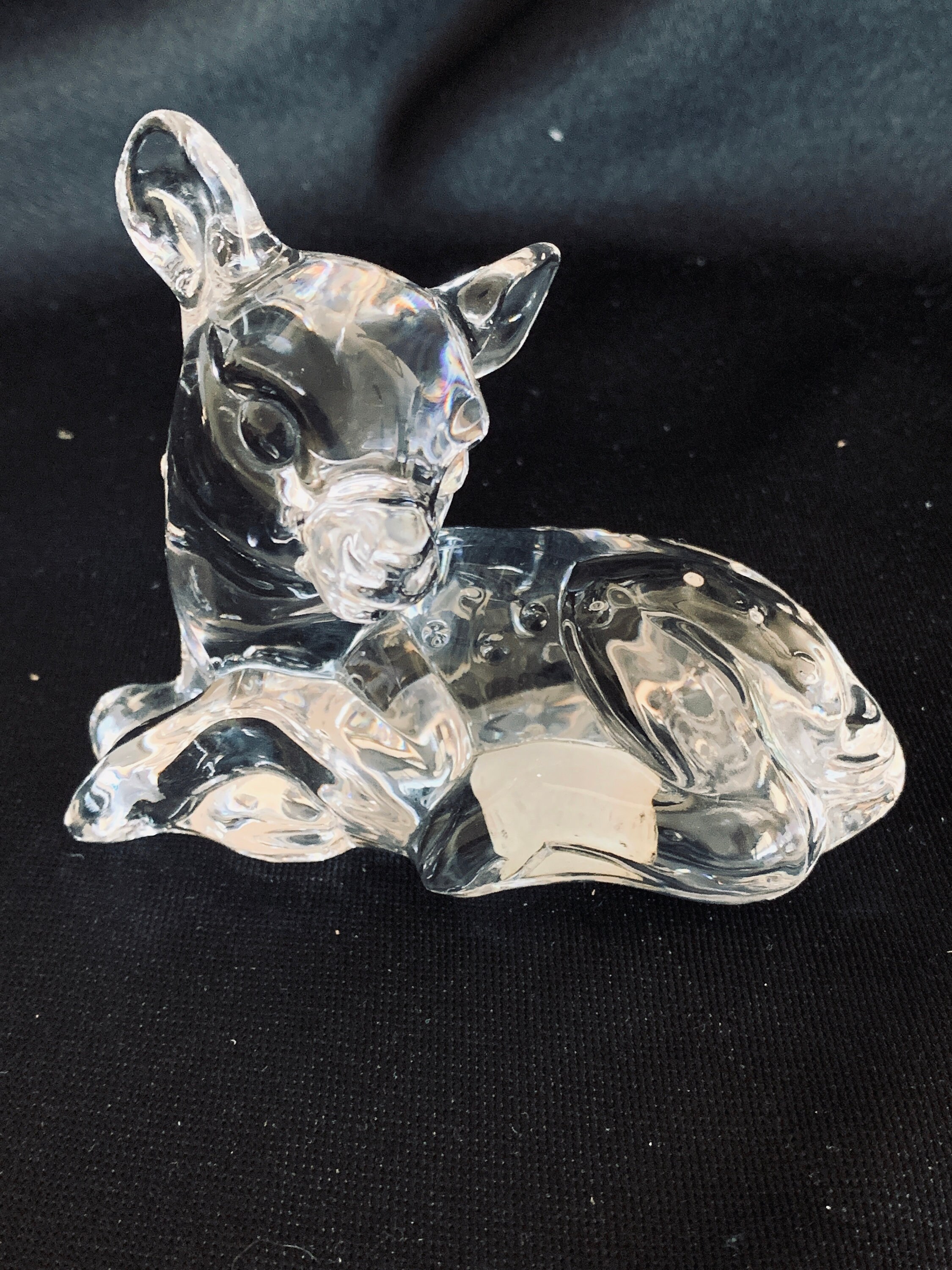 Princess House PETS Crystal FAWN MINT Condition Etsy