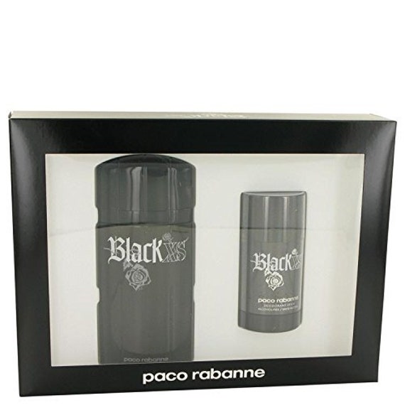 Black XS Rabanne Gift Set 3.3oz Eau Spray - Etsy