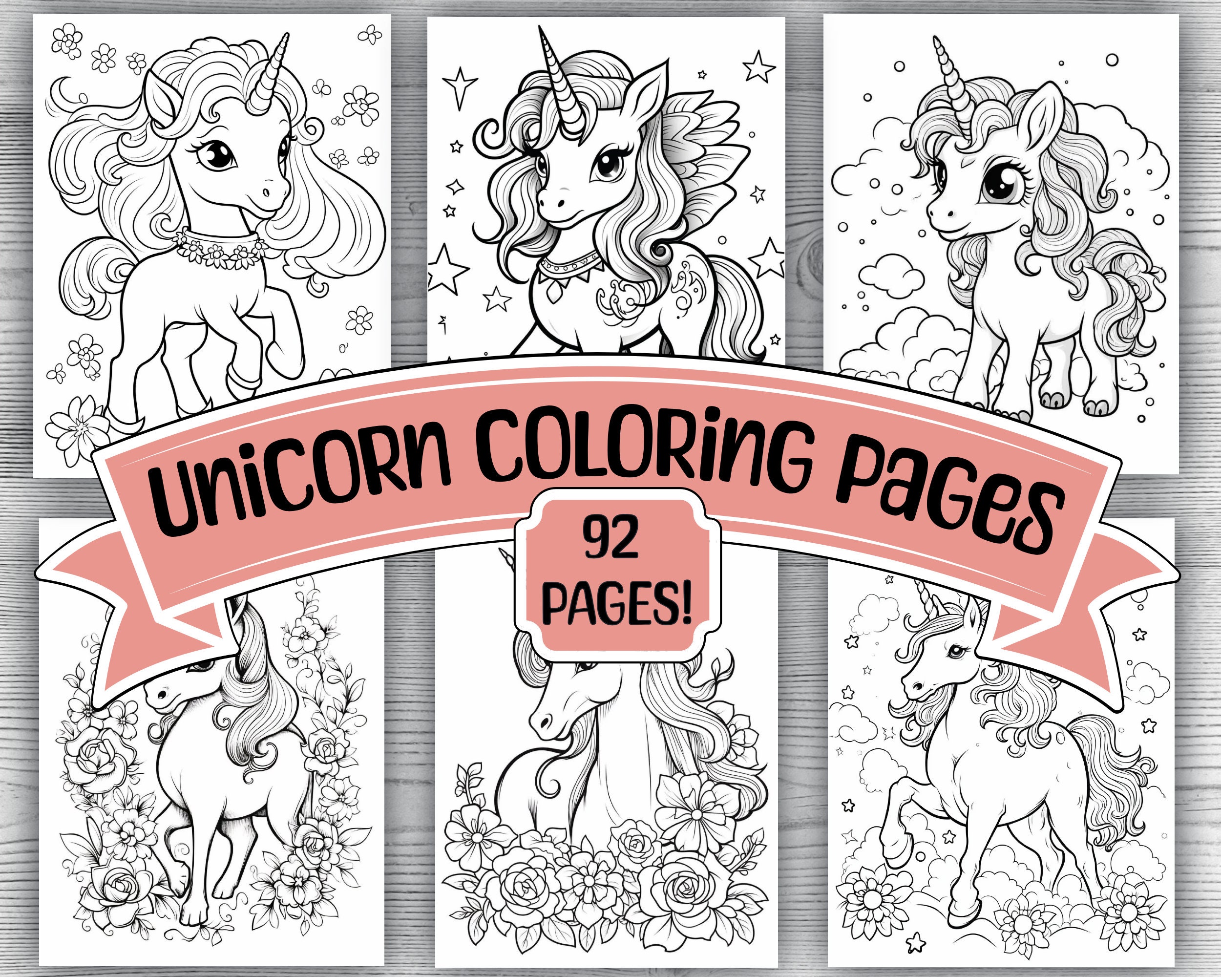 Printable: Unicorn Color By Numbers Activity Page for Toddlers, Kids, and  Adults