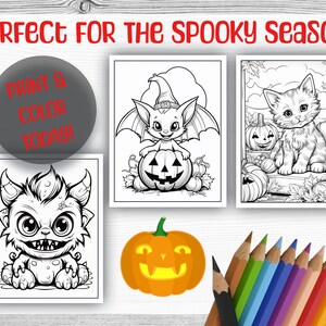 Halloween Printable Coloring Book Pages for Children and Adults Spooky Halloween Printable Coloring Book Pages for Children and Adults Spooky