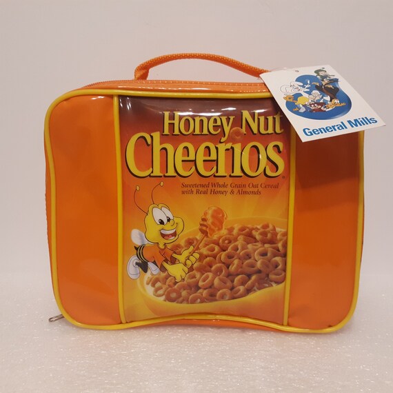 Kellogg's Honey Nut Cheerios Vinyl Lunchbox Etsy