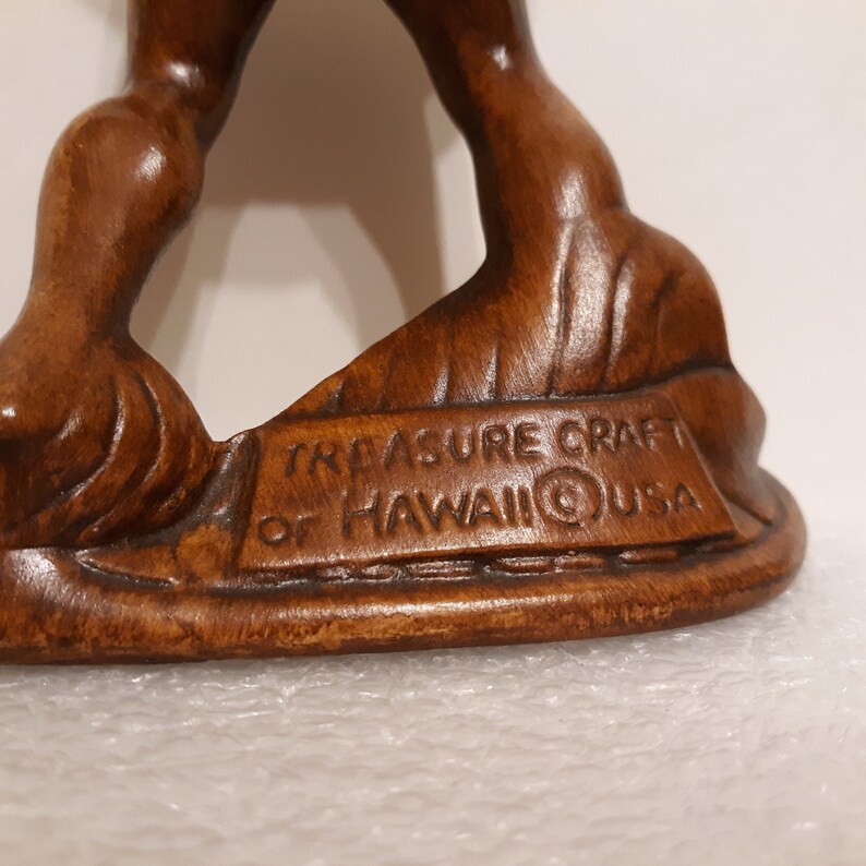 Treasure Craft of Hawaii Pacific Islander Uli Uli Statue Etsy