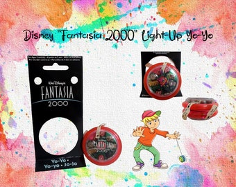 Vintage Disney "Fantasia 2000" Promotional Light-Up Yo-Yo