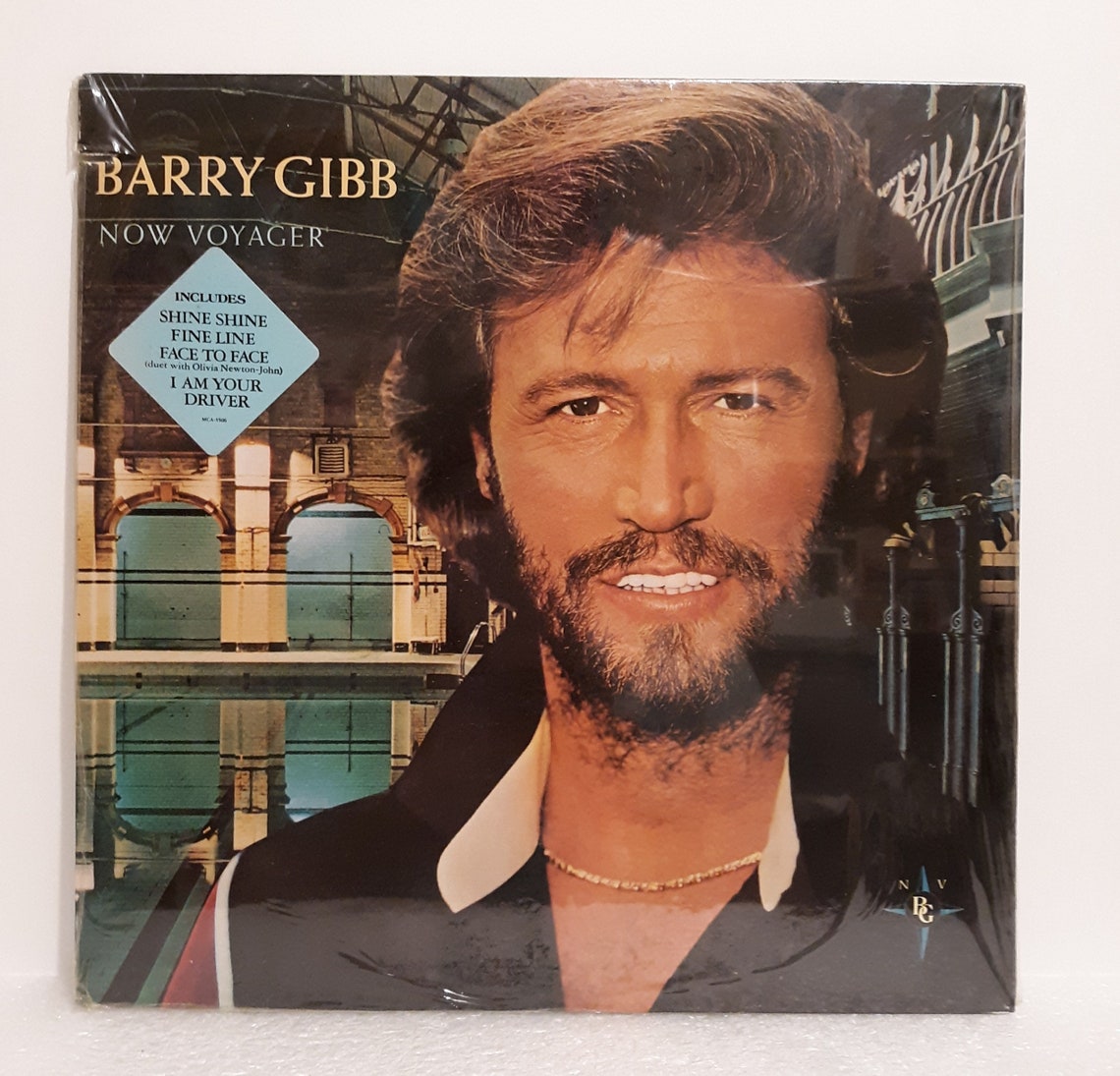 Barry Gibb Now Voyager Vinyl LP Record Album Etsy