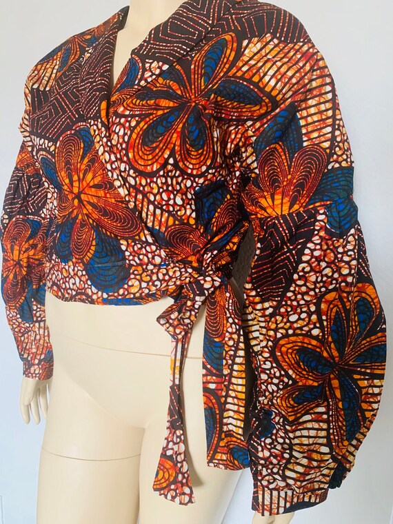 african wrap top