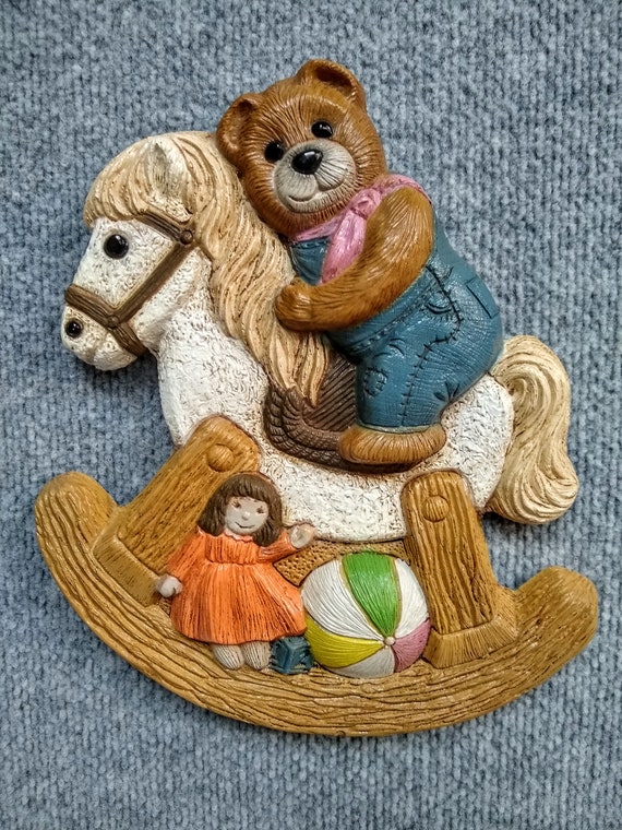teddy bear rocking horse