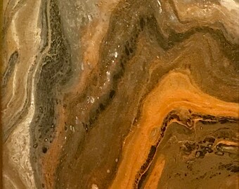 Acrylic Pour,Fluid Acrylic,Abstract Pour,Pour Art,Abstract Art,Poured Artwork,Abstract Painting,Acrylic Painting,Bronze Acrylic