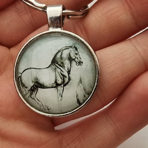 Horse Keyring, Horse Rider Gifts, Horse Lover Gift, New Car Gift, Bag Tag, Purse Charms For Handbags, Horse Gift For Men.