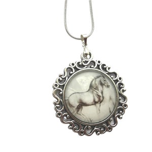 Collar de caballo, collar de vaquera, joyería ecuestre, regalos de caballos para mujeres, regalos para jinetes, regalo para amantes de los caballos,