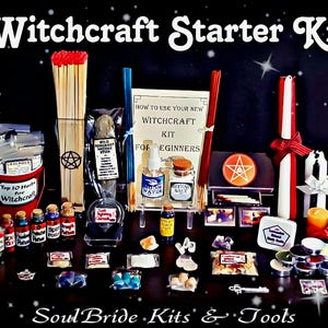 Witch's Starter Kit for Beginners- Large/ 55+ items