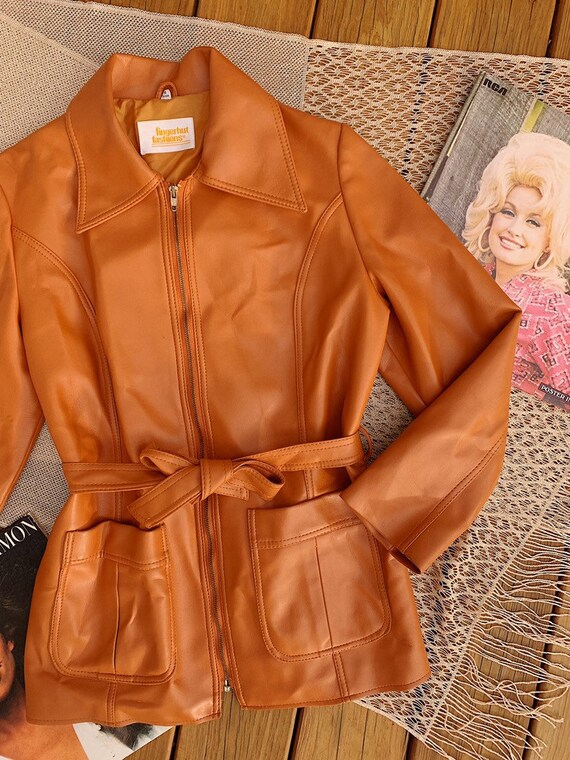 Vintage 70s Fingerhut Fashions Faux Leather Vinyl