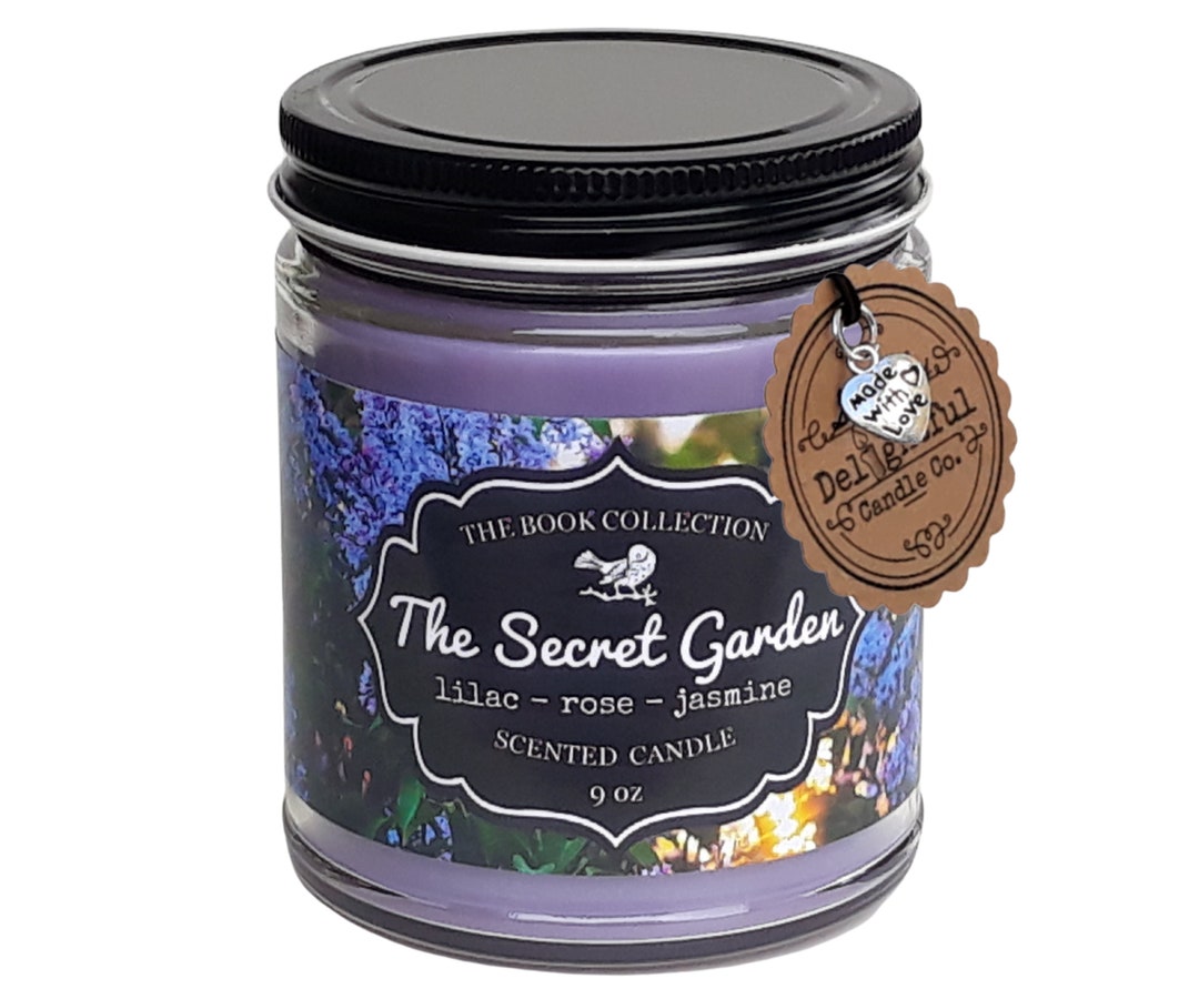 THE SECRET GARDEN Candle Bookish Candle Literary Candle Etsy