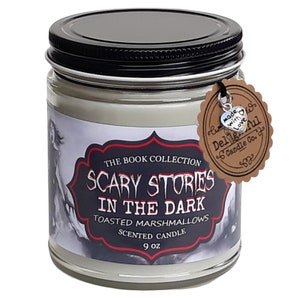 Scary Stories in the Dark Candle - Book Inspired Candle | Horror Candle | Gift for Book Lover | 9oz