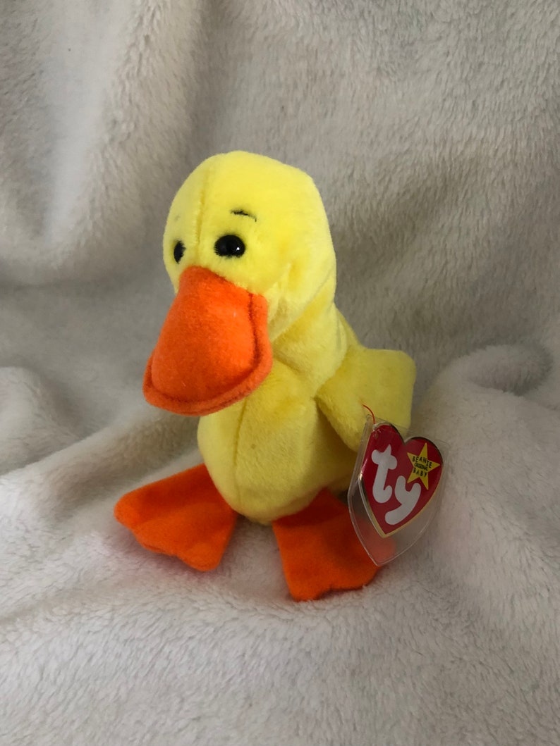 1993 quackers beanie baby
