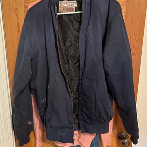 Mechanic jacket bomber coat insulated work wear Mens size medium regular