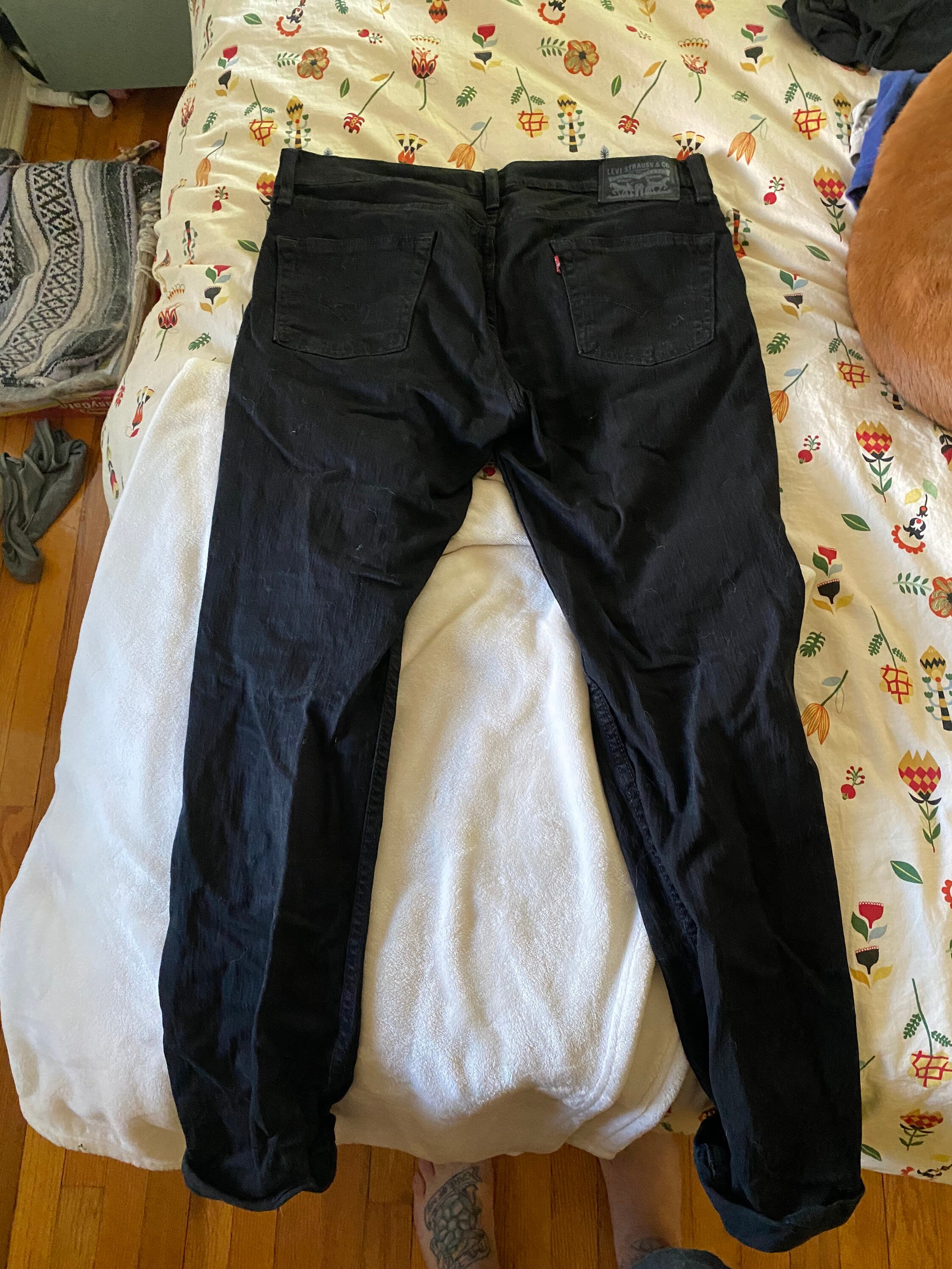 Levi's uomo 511 jeans nero taglia 33w 32l | Etsy Italia