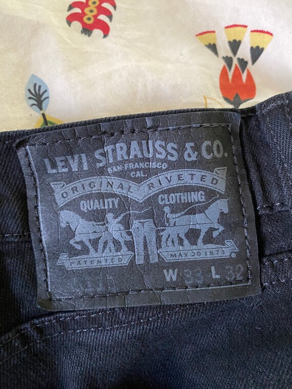 Levi's uomo 511 jeans nero taglia 33w 32l | Etsy Italia