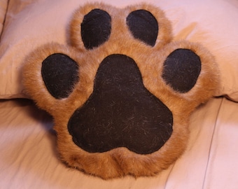 Paw Shaped Throw Pillows/Cushions/Stuffies