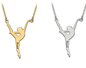 1pc Charms Ballet Dancing Cabochon Necklace Glass Silver Chain Decoration Gifts 1pc Charms Ballet Dancing Cabochon Necklace Glass Silver Chain Decoration Gifts