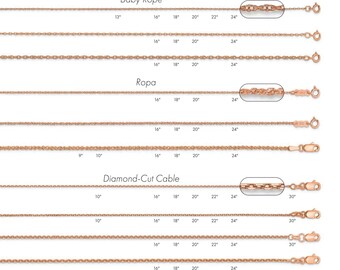 14k Solid D Cut Cable Chain Jewelry Gifts for Women in White Gold Choice of Lengths 16 18 20 24 30 and 0.5mm 0.95mm 1.3mm 1.65mm 14k Solid D Cut Cable Chain Jewelry Gifts for Women in White Gold Choice of Lengths 16 18 20 24 30 and 0.5mm 0.95mm 1.3mm 1.65mm