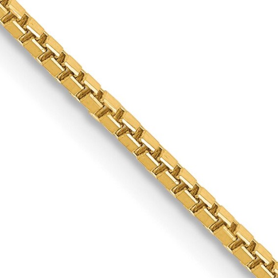 Gold clearance box pendant