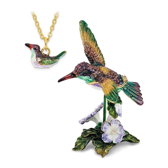 Hummingbird trinket box sale