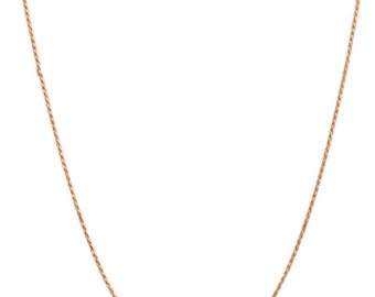 Roy Rose Jewelry 14K Yellow Gold 1.65mm Solid Diamond-cut Cable Chain Necklace ~ Length 16'' inches Roy Rose Jewelry 14K Yellow Gold 1.65mm Solid Diamond-cut Cable Chain Necklace ~ Length 16'' inches