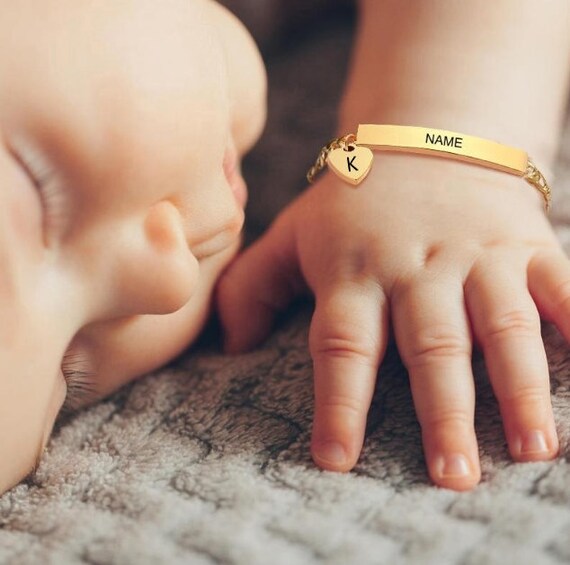 LIORE'e Custom Bracelet | Baby jewelry gold, Baby bracelet gold, Bracelet  designs