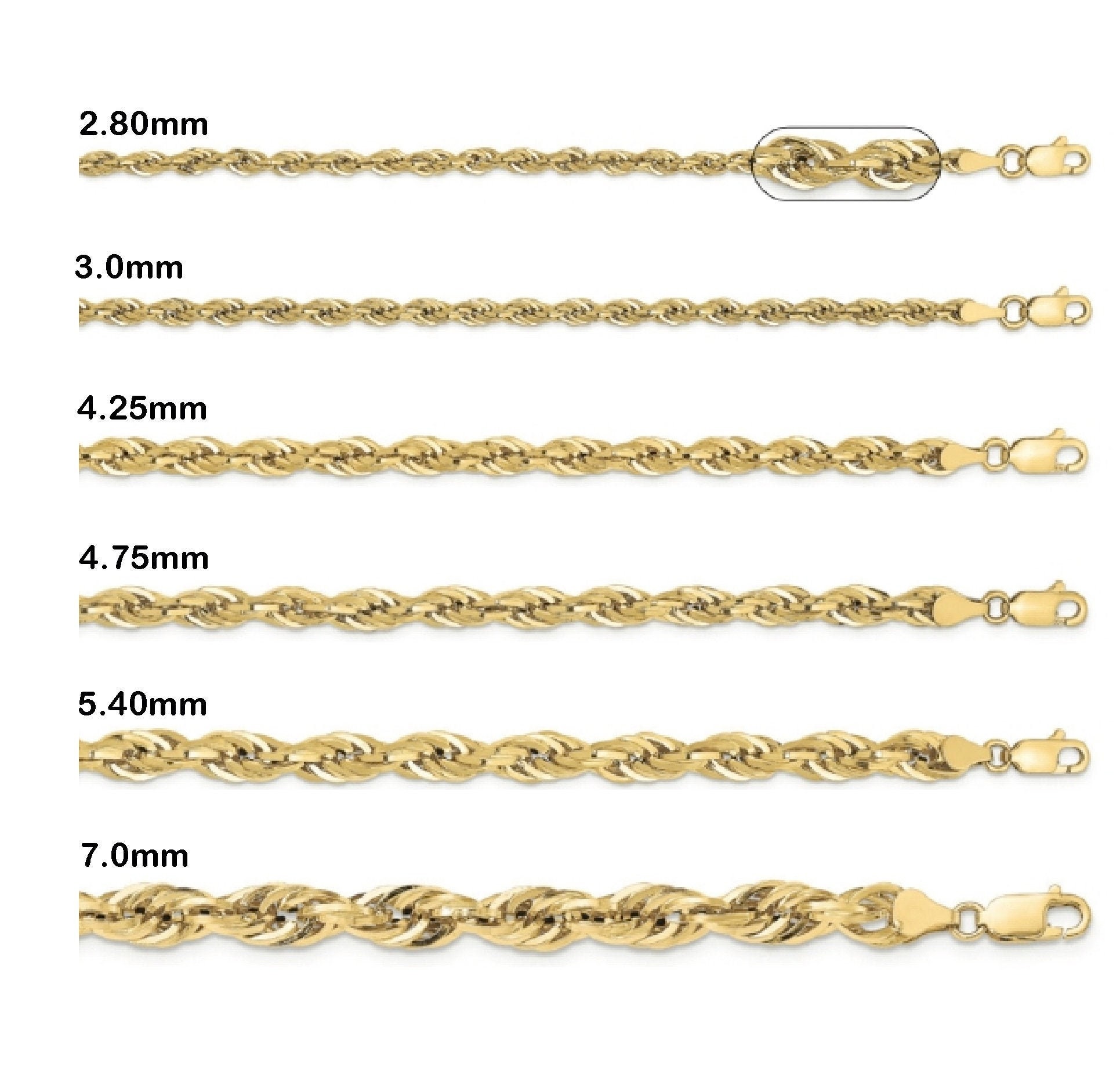 Hollow rope chain meaning shop