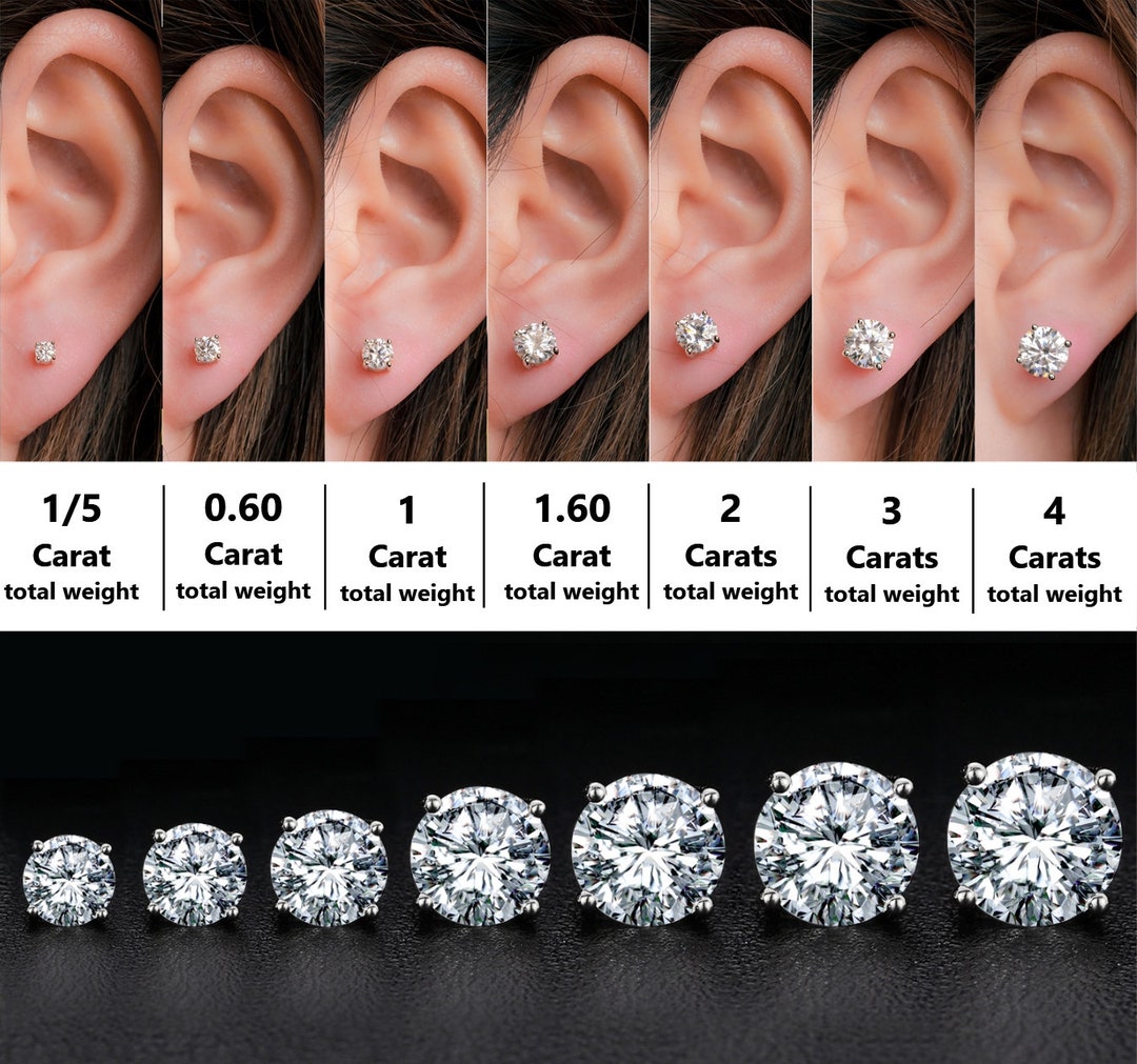 Meissa Sterling Silver Stud Earrings for Women Sterling Silver Screw Back  Earrings Cute Safety Back Studs Hypoallergenic Earrings for Piercings (D)